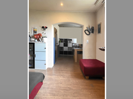 Wohnzimmer und Büro